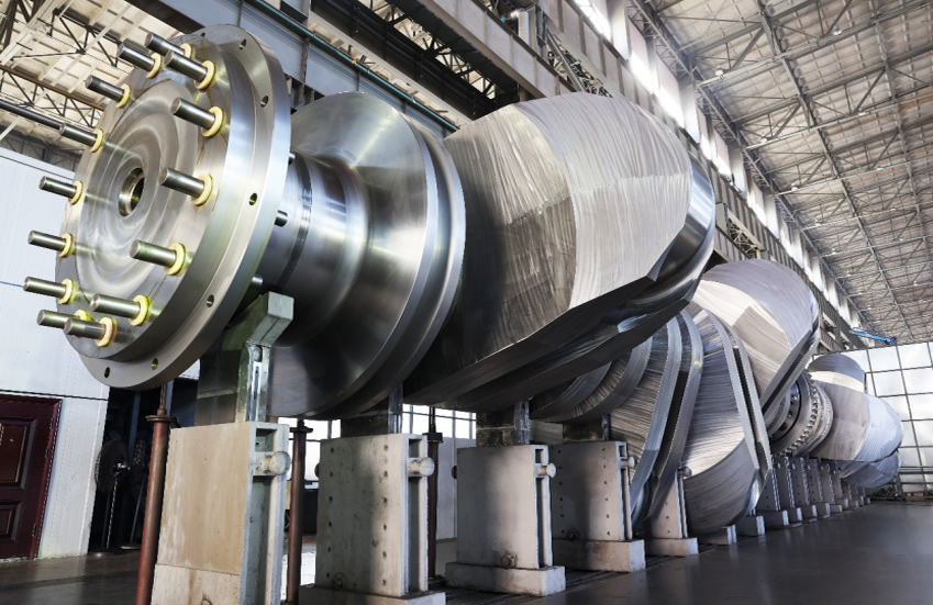 24000TEU甲醇双燃料动力集装箱12G95ME-C10.5船用曲轴